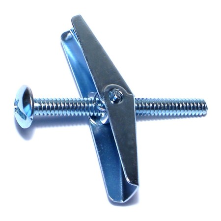 MIDWEST FASTENER Toggle Bolt, 2" L, Steel, 50 PK 07619